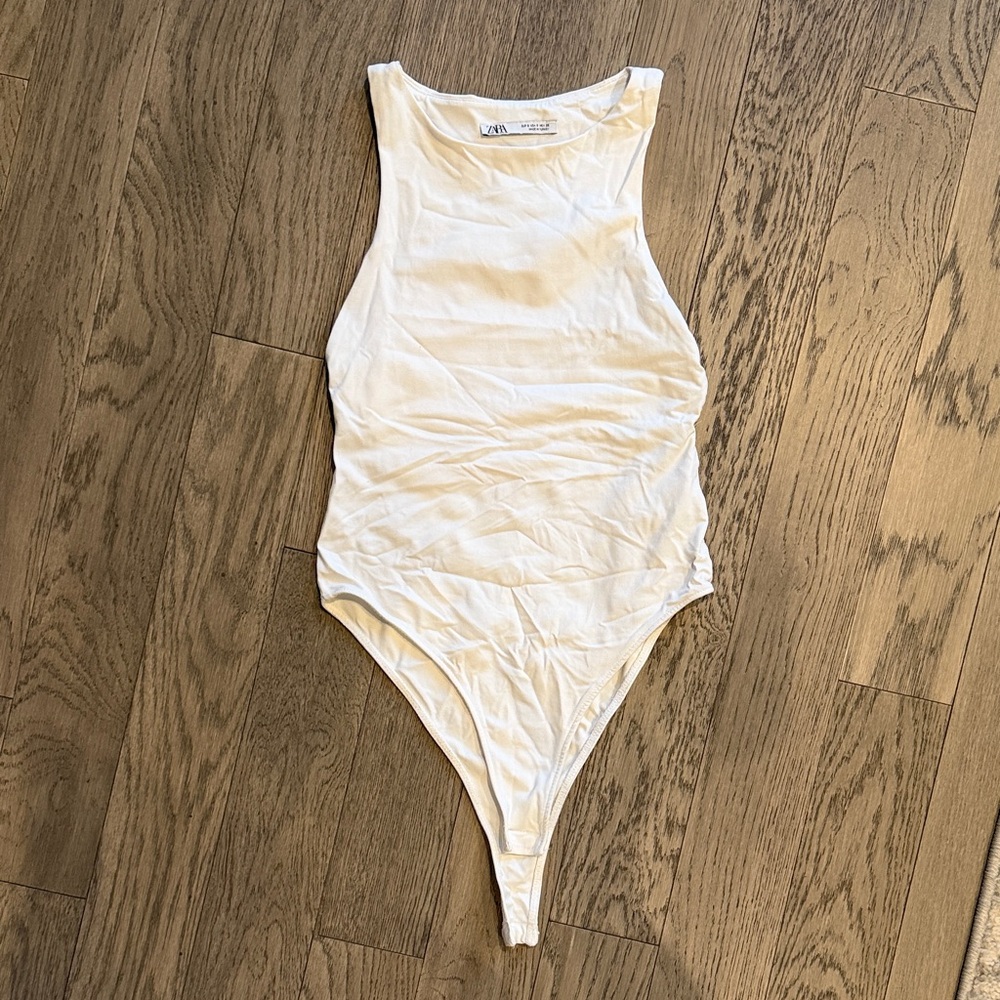 Zara White Bodysuit  One Piece